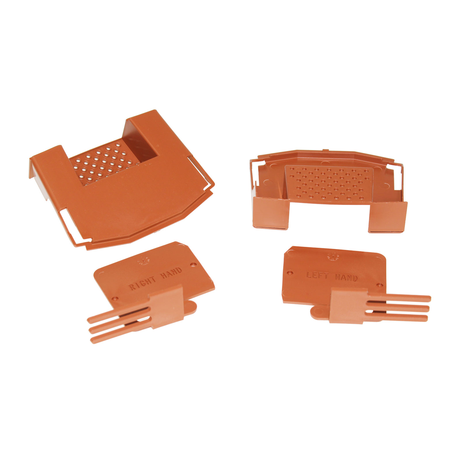 Terracotta Klober Dry Verge Eaves and Ridge Starter Pack