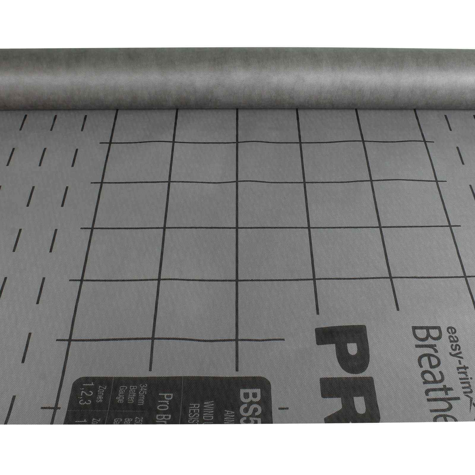 Grid Printed on Easy-Trim Pro 122 Breather Membrane