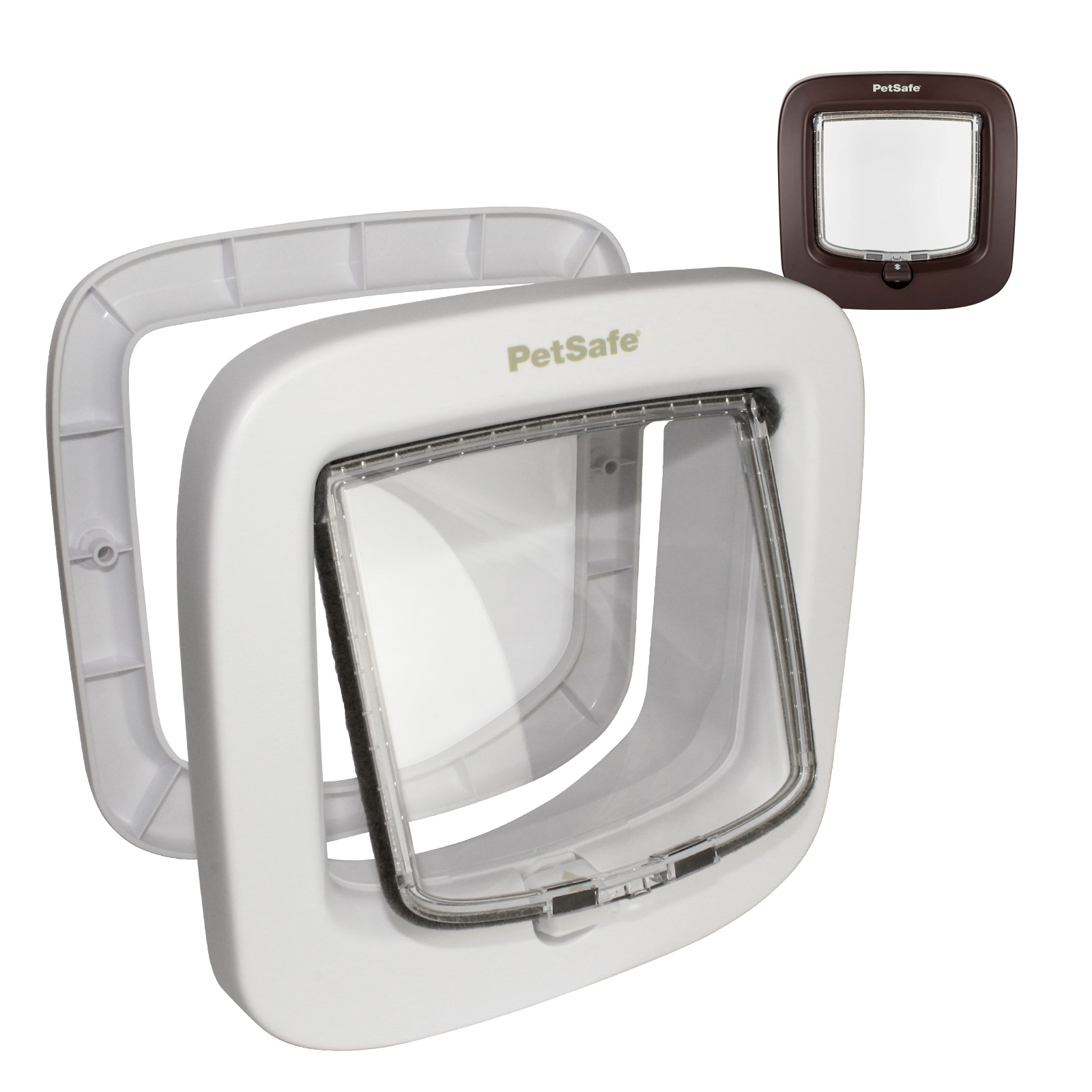 PetSafe PPA19-167 Deluxe 4-Way Manual Locking Cat Flap