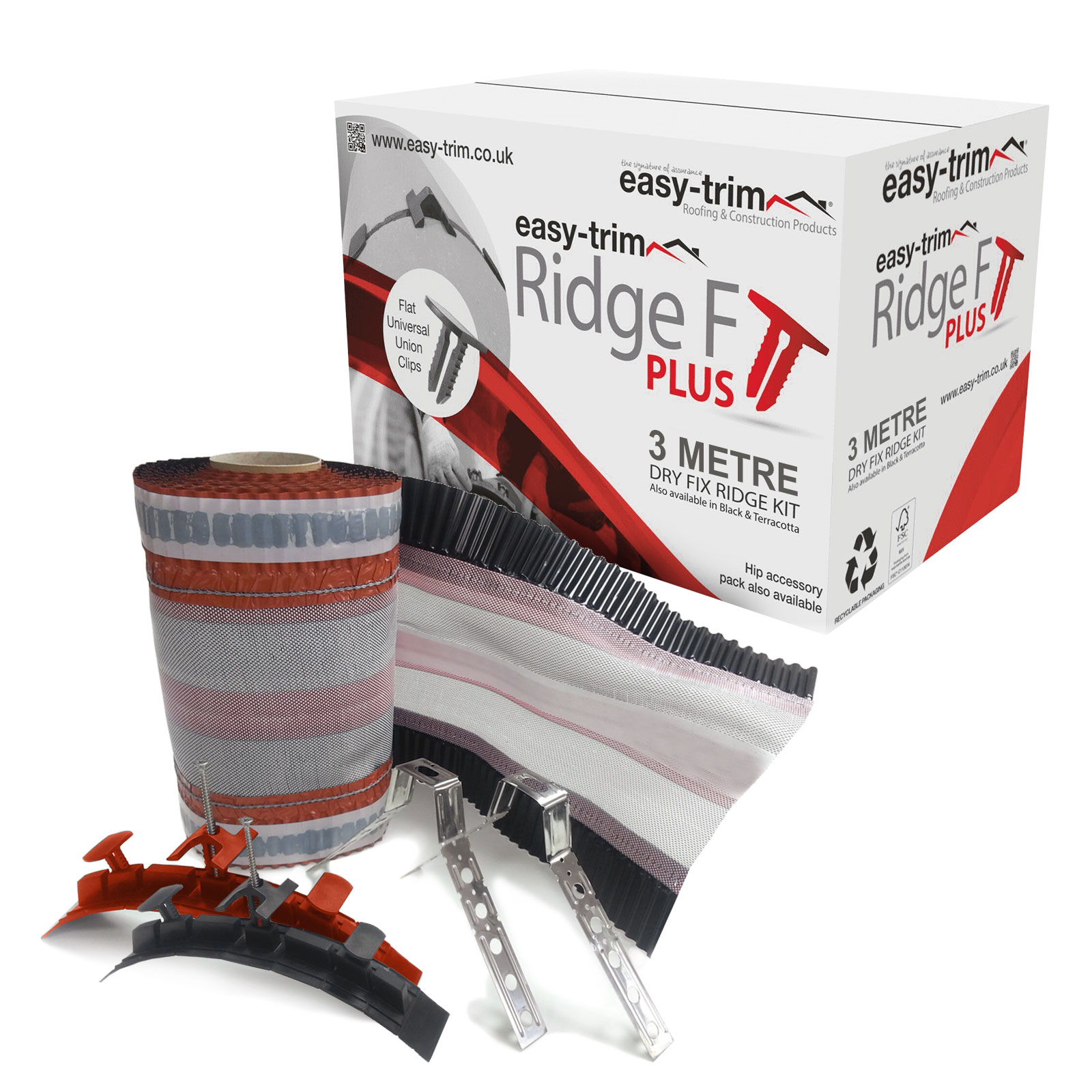 3m EasyRidge F PLUS Dry Fix Ridge Kit