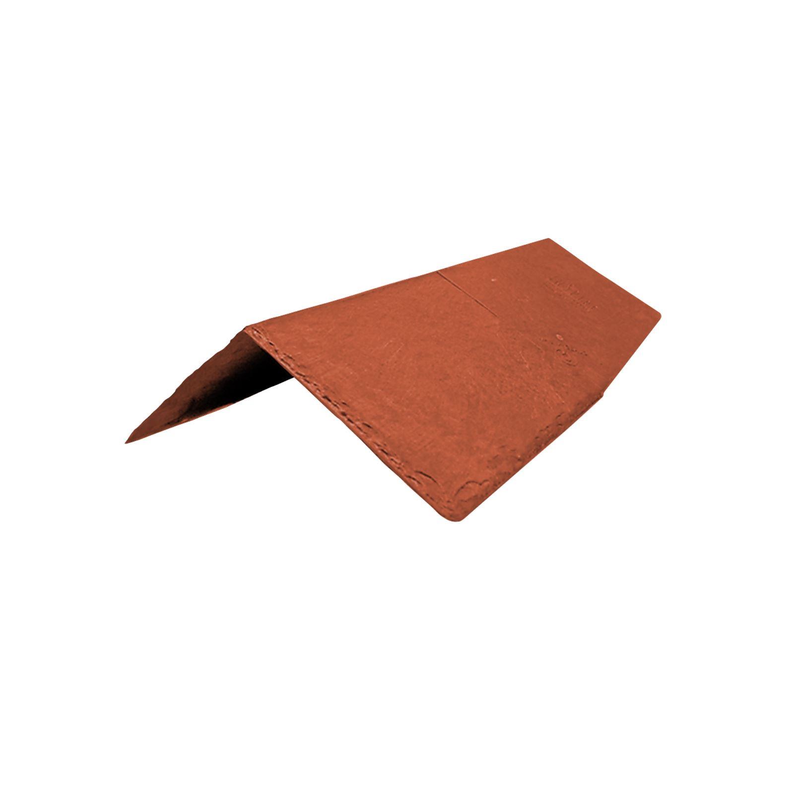 Brick Red Tapco Synthetic Slate Ridge Tile