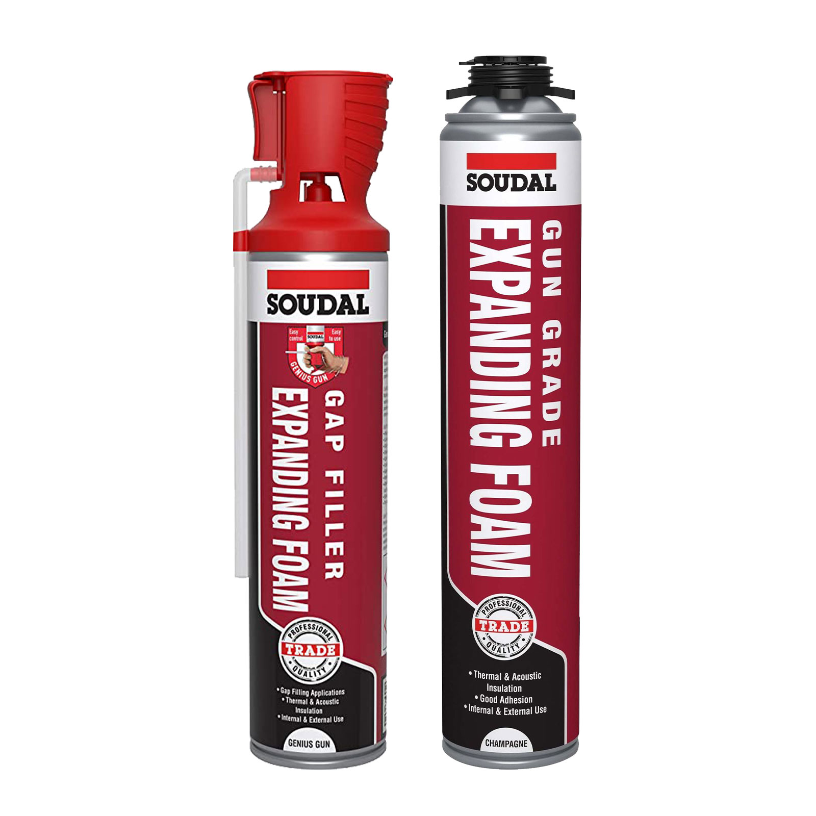 Soudal Gap Filler PU Expanding Foam