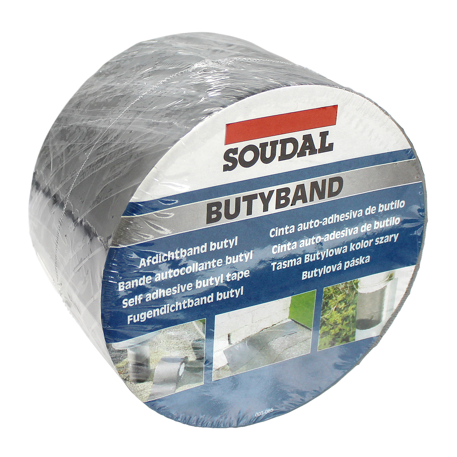 75mm (3in) Soudal Butyband Lead Flashing Tape Butyl Rubber Sealing Roll