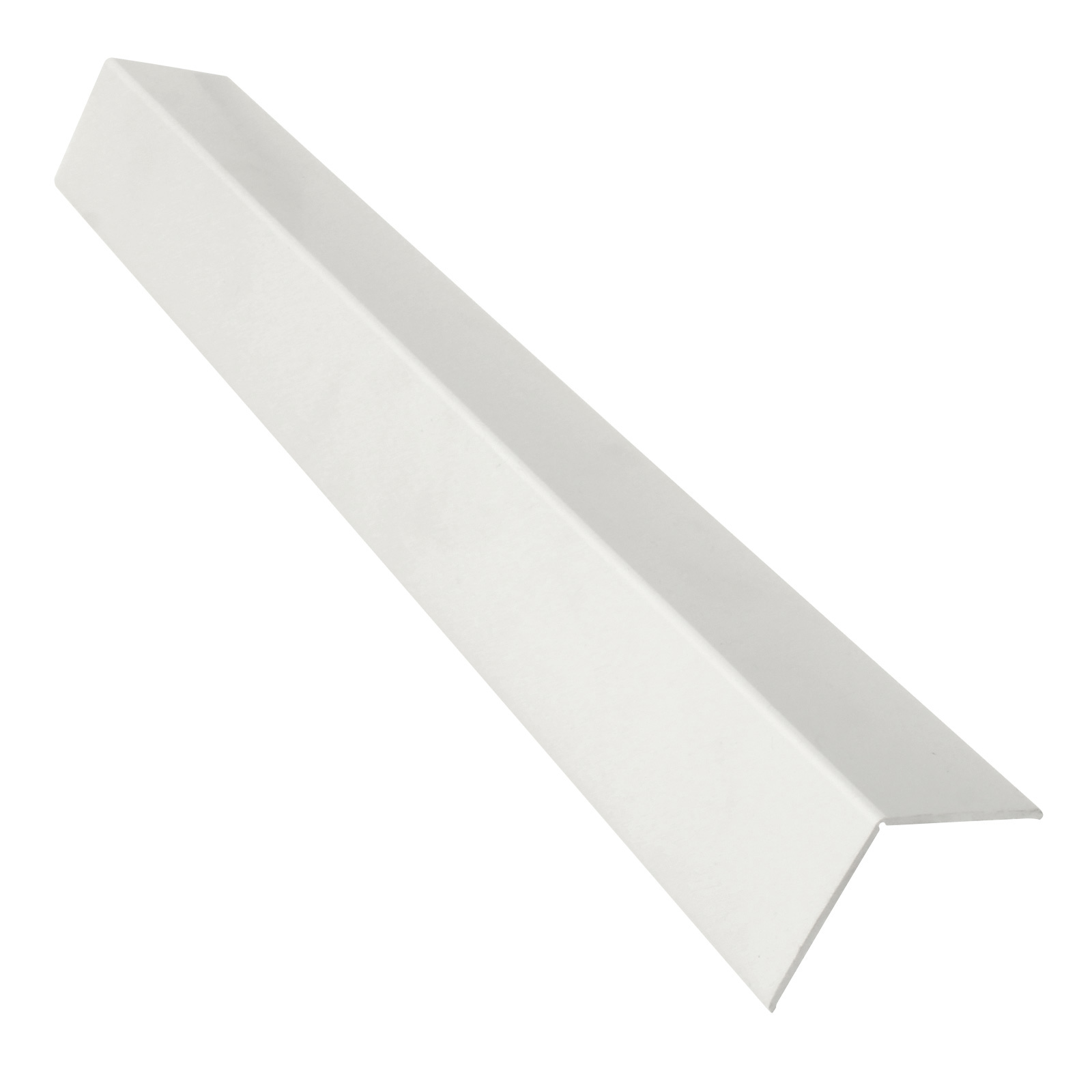 Folded White 50mm Flexi Angle Adjustable uPVC Plastic Folding Corner Trim (5m)