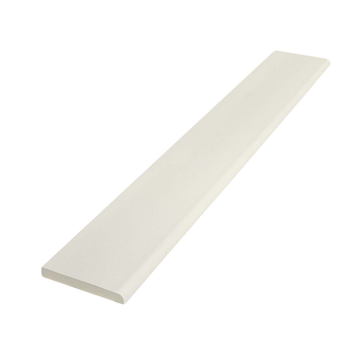 White Ash Pencil-Round Architrave uPVC Plastic Window Finishing Trim