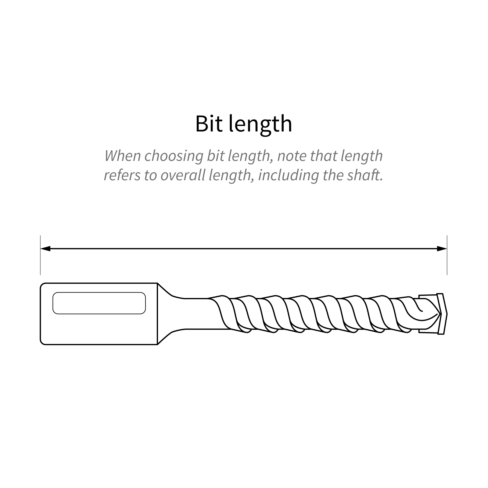 8mm SDS Masonry Hammer Drill Bit