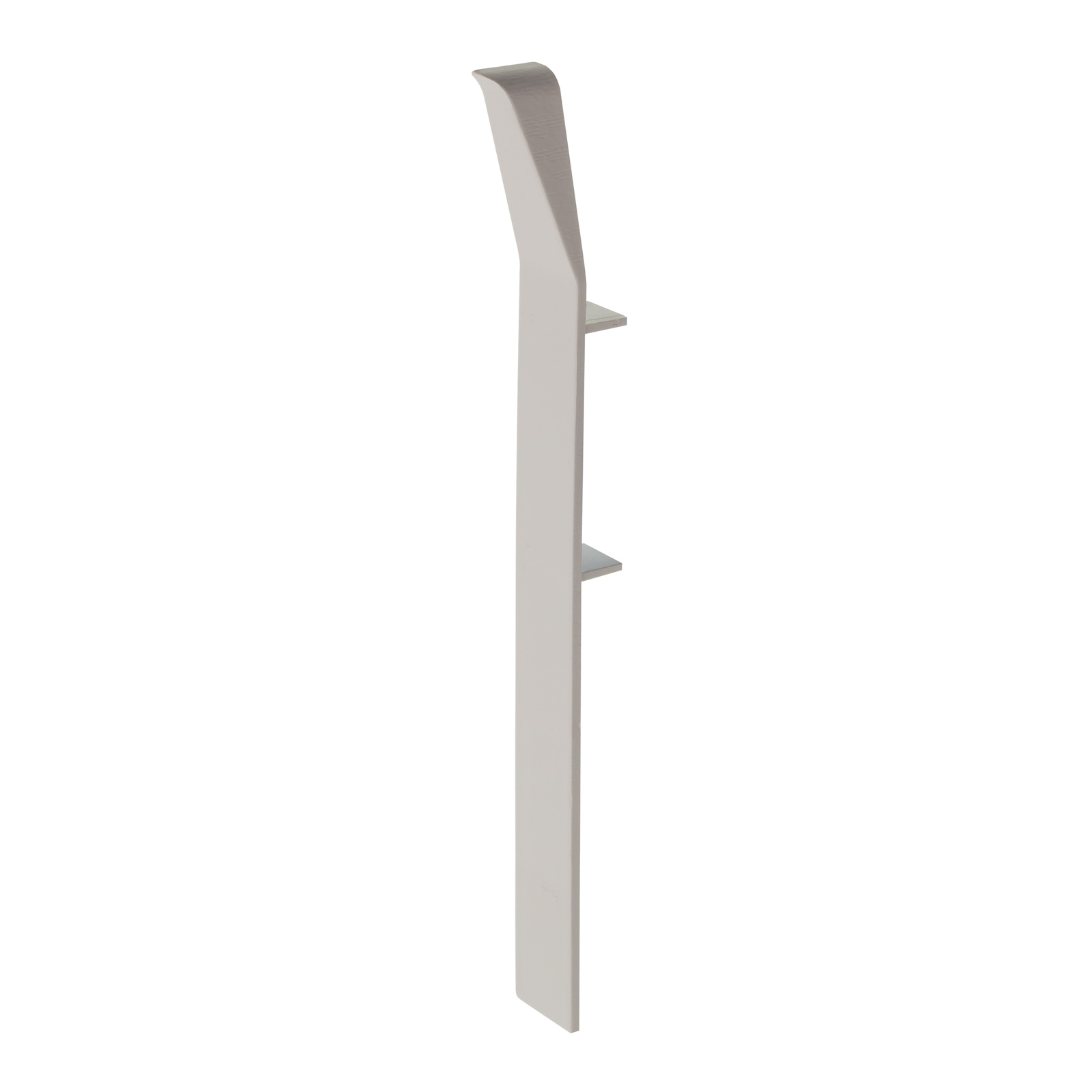 White Internal Corner Trim for 100mm and 150mm Roomline Chanfered Skirting Board