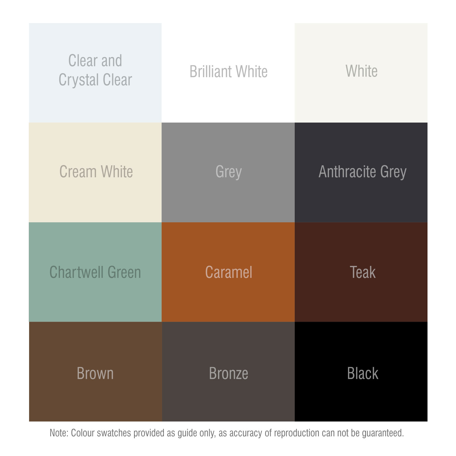 Colour examples of Soudal Fix ALL Flexi Sealant & Adhesive Neutral SMX Hybrid Polymer