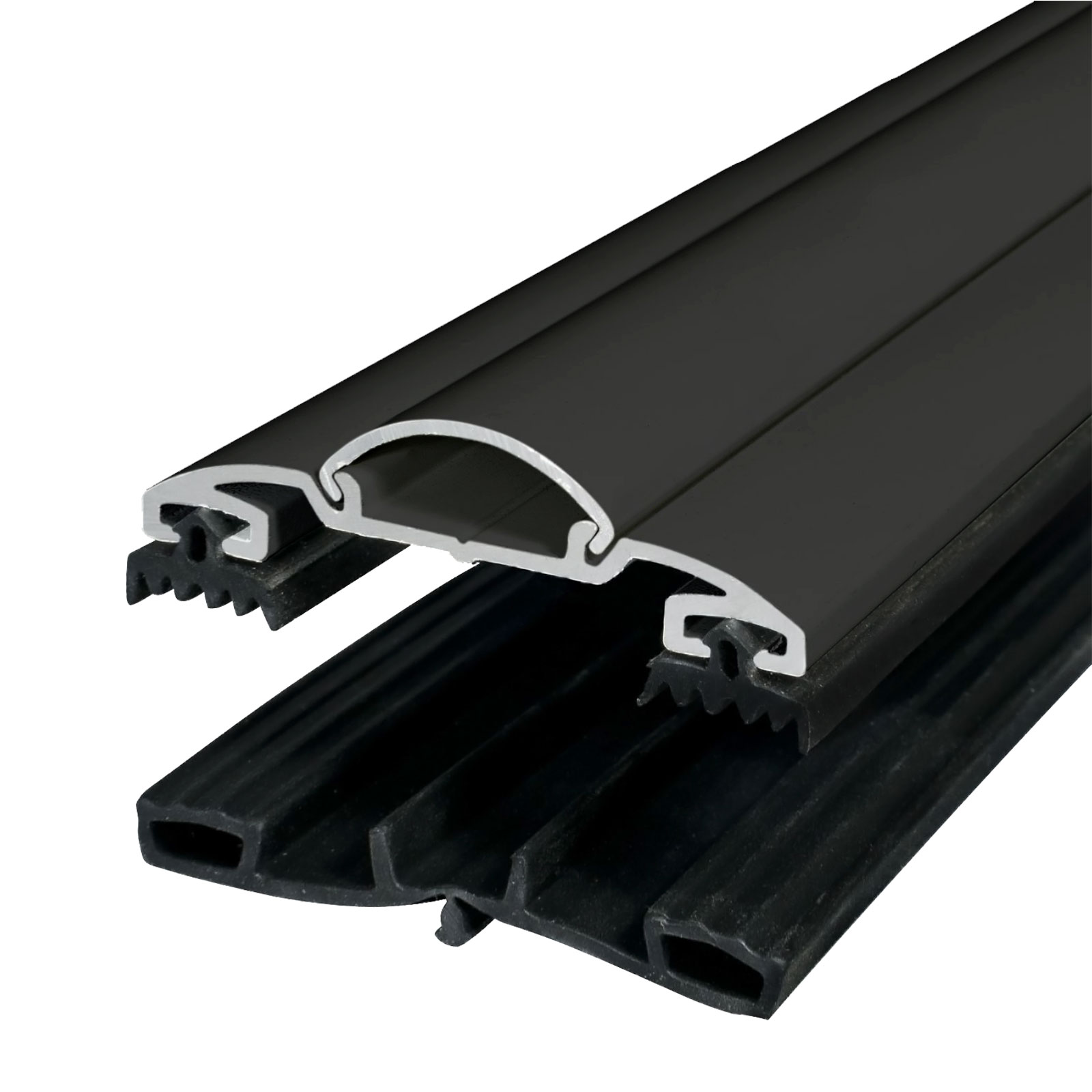 Anthracite Grey 60mm Sunwood Screw-Down Glazing Main Bar for Conservatory Lean-to Roof