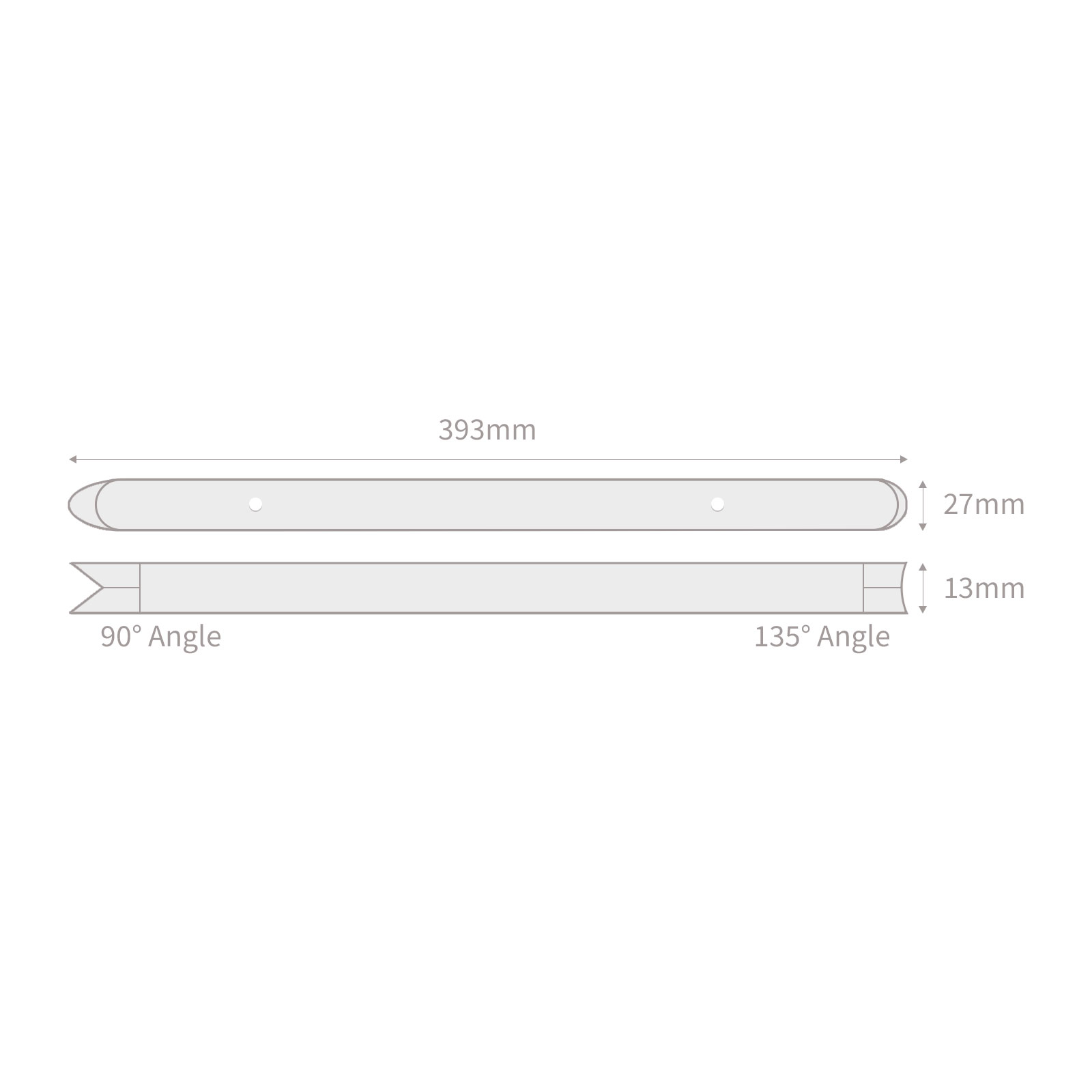 Window Board 90/135° Internal Joint