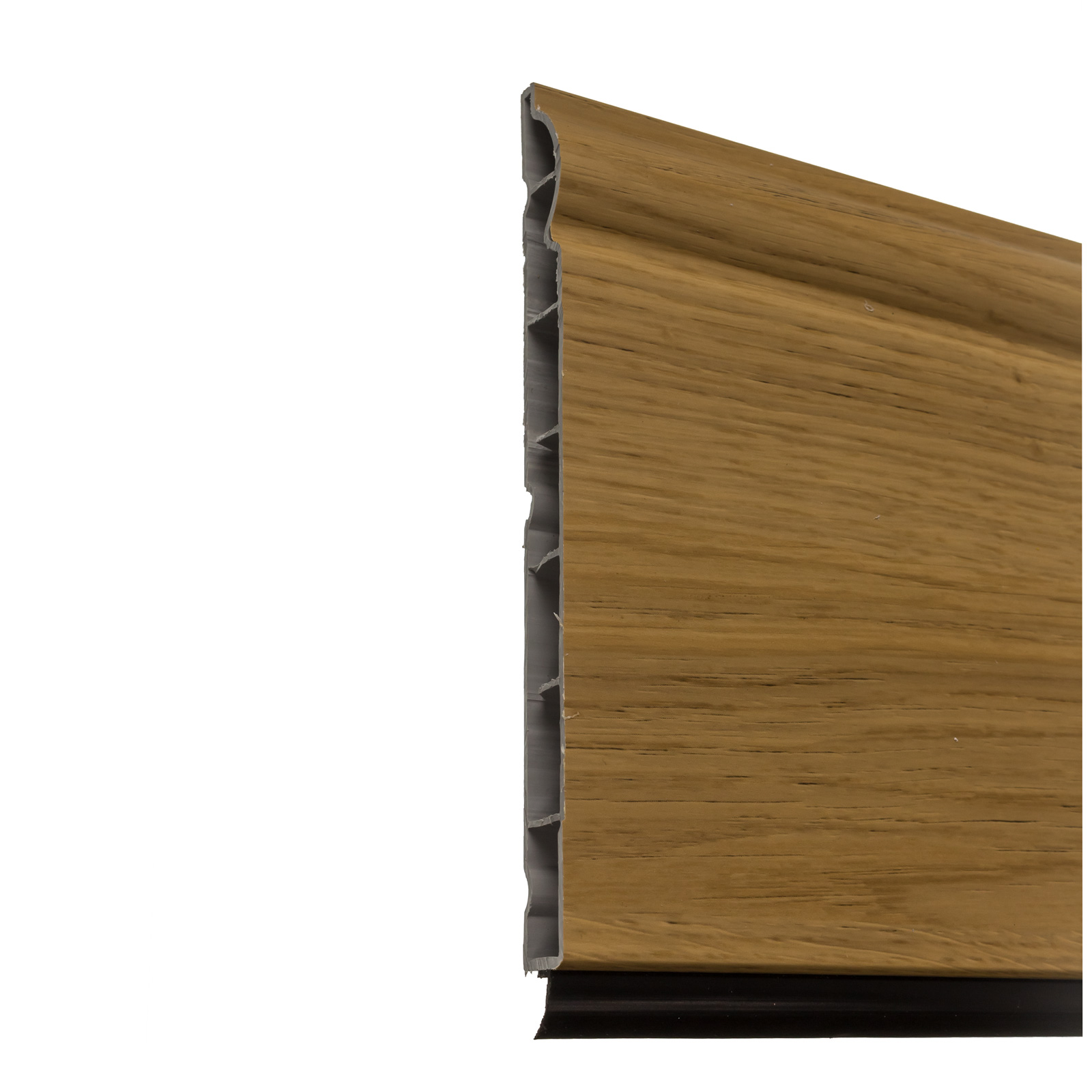 English Oak 150mm 6" Torus Ogee Plastic Skirting Board from Roomline