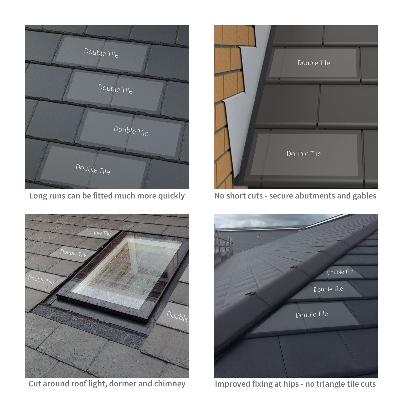 Benefits of Envirotile Synthetic Slate Double Tile Plastic Roofing