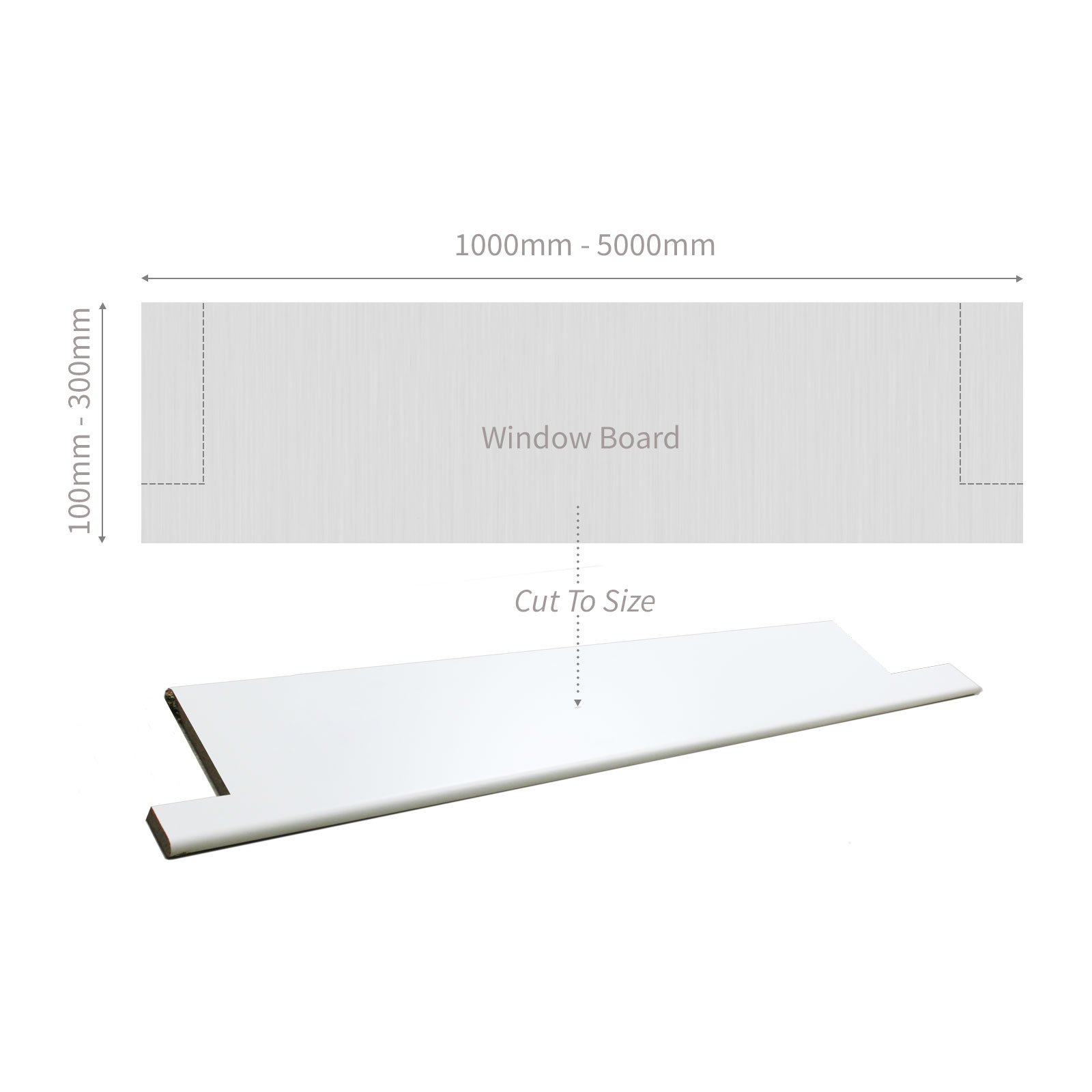 Laminated Window Board (5m)