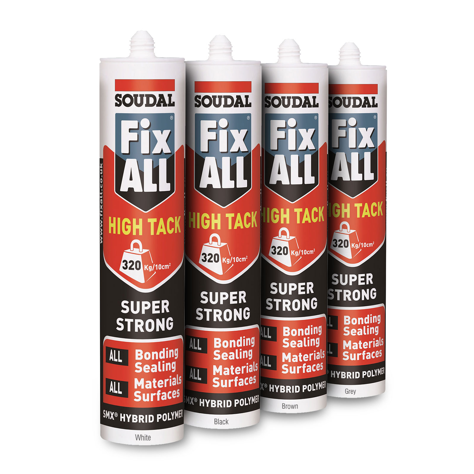 Soudal Fix ALL High Tack Sealant Quick Grab Adhesive