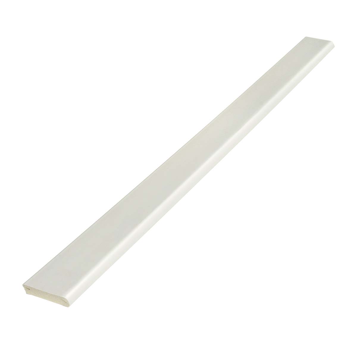 White Cloaking Fillet uPVC Plastic Window Door Architrave Trim