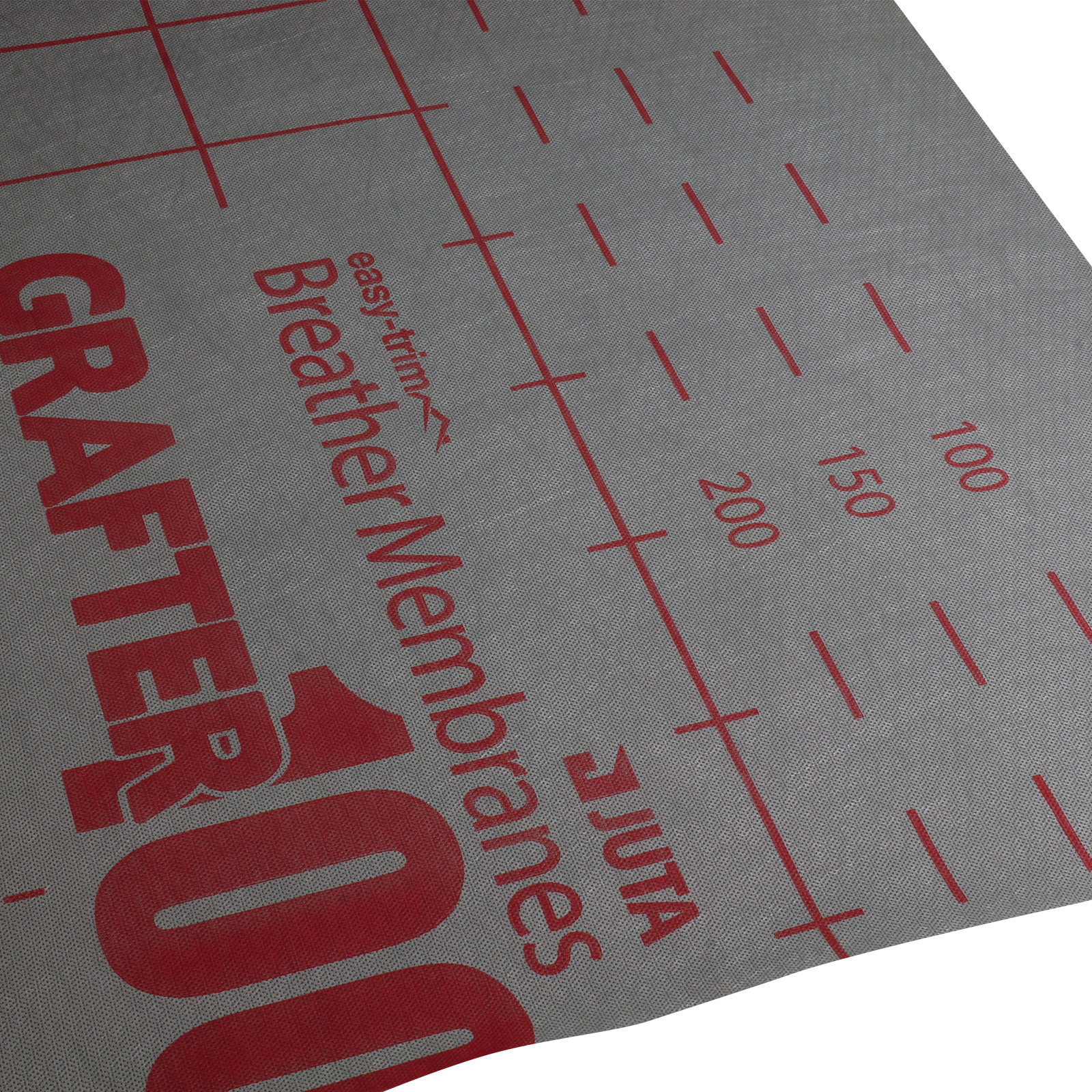 Close-up of Easy-Trim Grafter 100 Breather Membrane