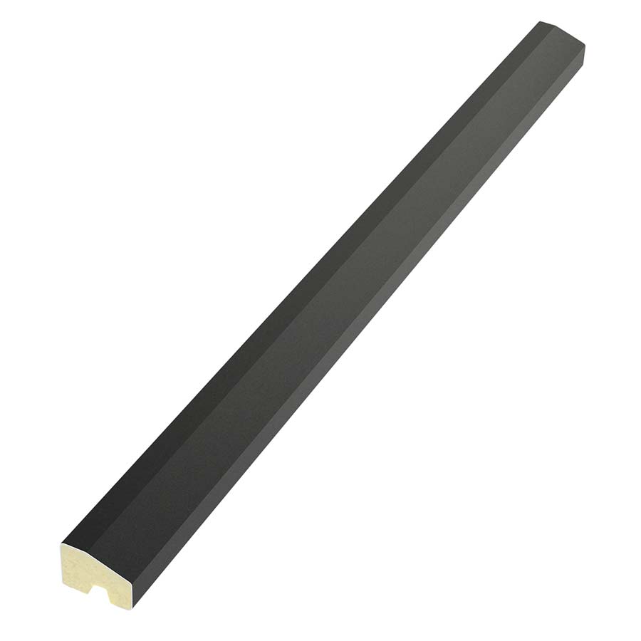 Anthracite Grey (Smooth) 20mm x 15mm Chamfered Bead uPVC Plastic Window Door Finishing Trim