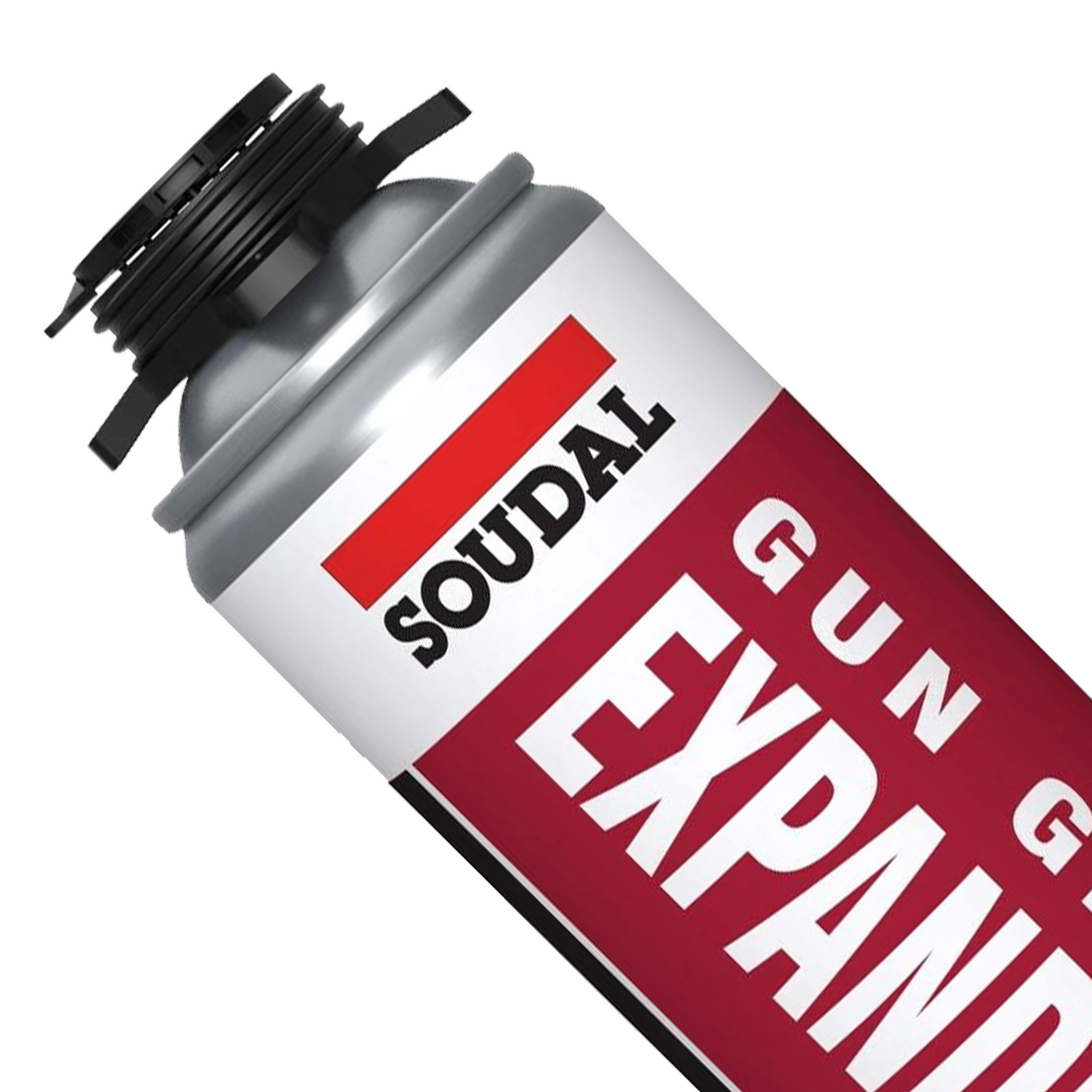 Close-up of Soudal Gap Filler PU Expanding Foam Gun Grade