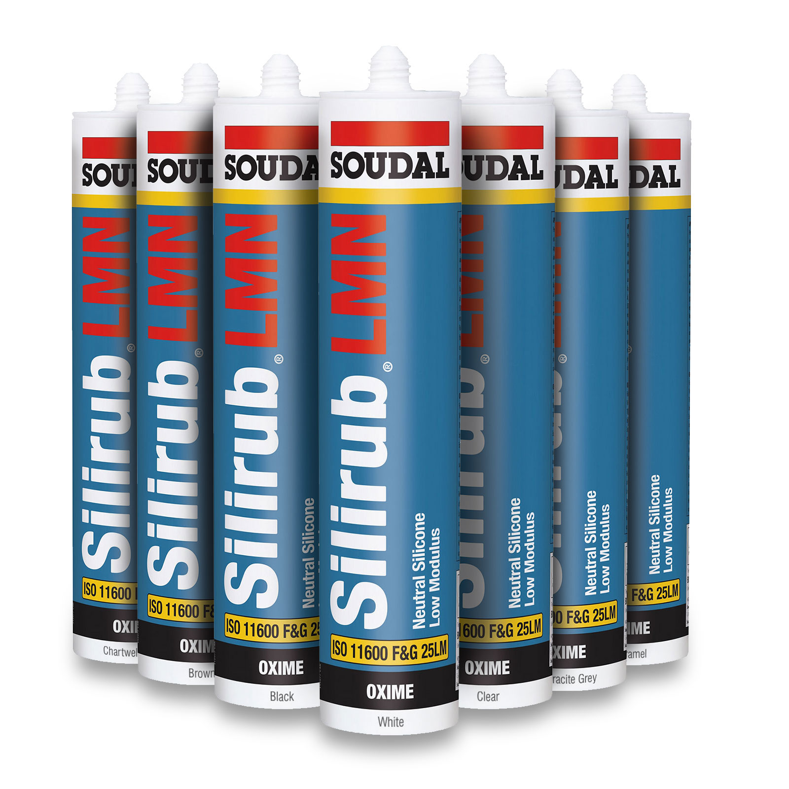 Soudal Silirub LMN Silicone Glazing and Construction Sealant