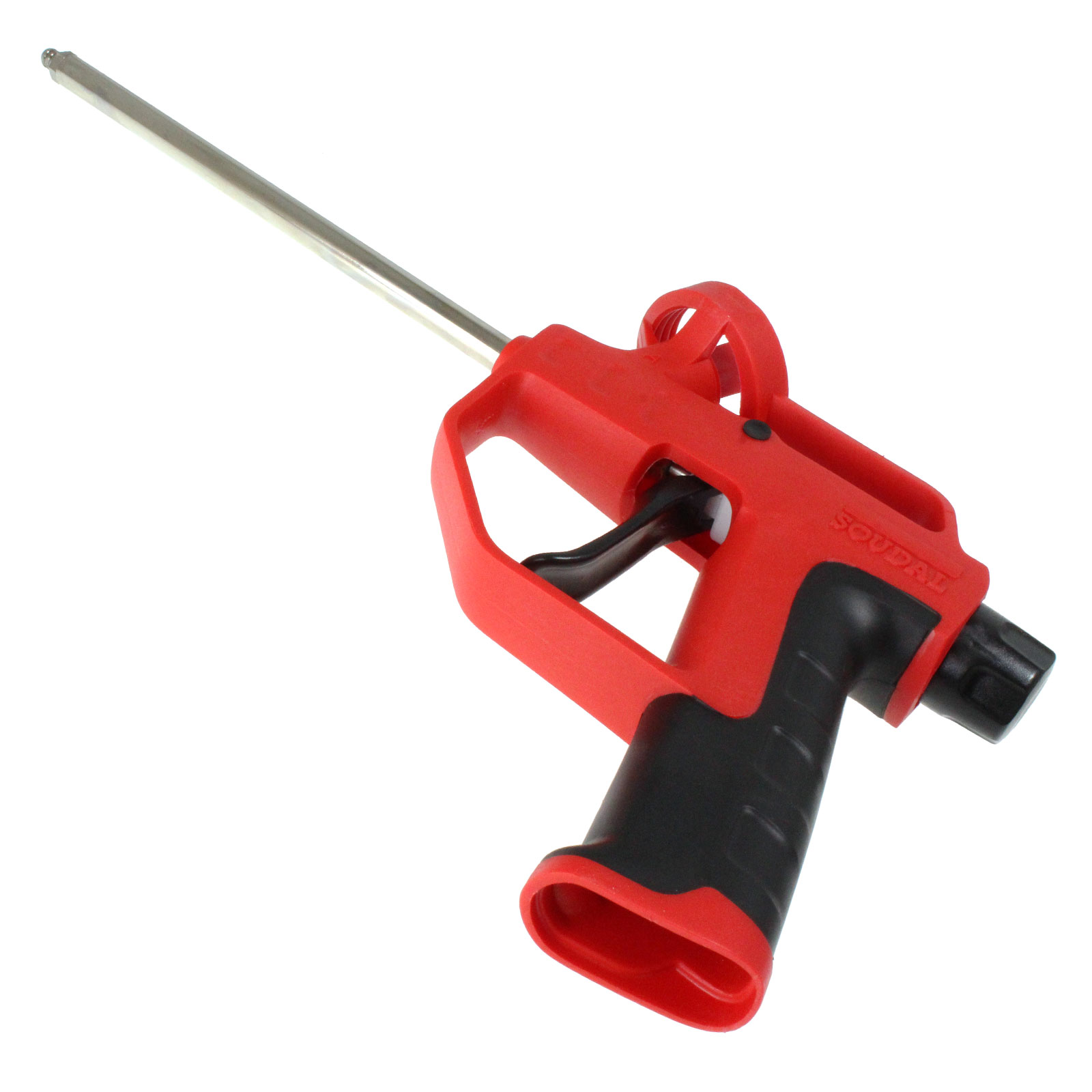 Ergonomic handle and trigger of Soudal Professional PU Foam Gun