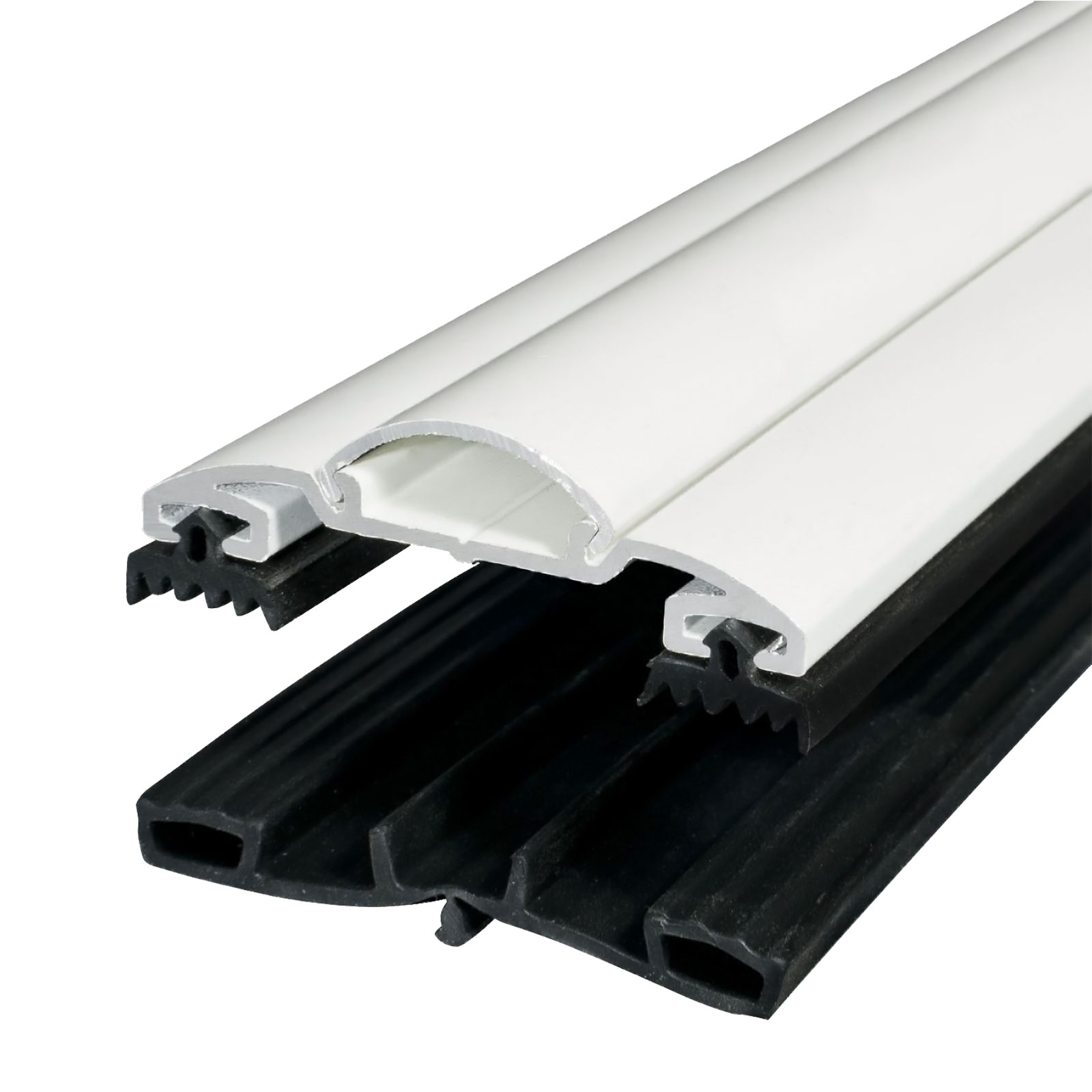 White 60mm Sunwood Screw-Down Glazing Main Bar for Conservatory Lean-to Roof