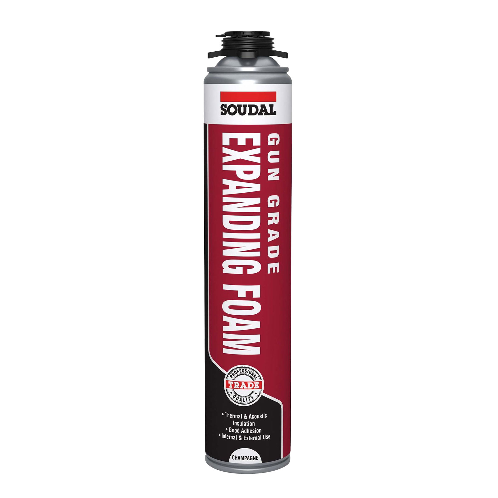 Gun Grade Soudal Gap Filler PU Expanding Foam