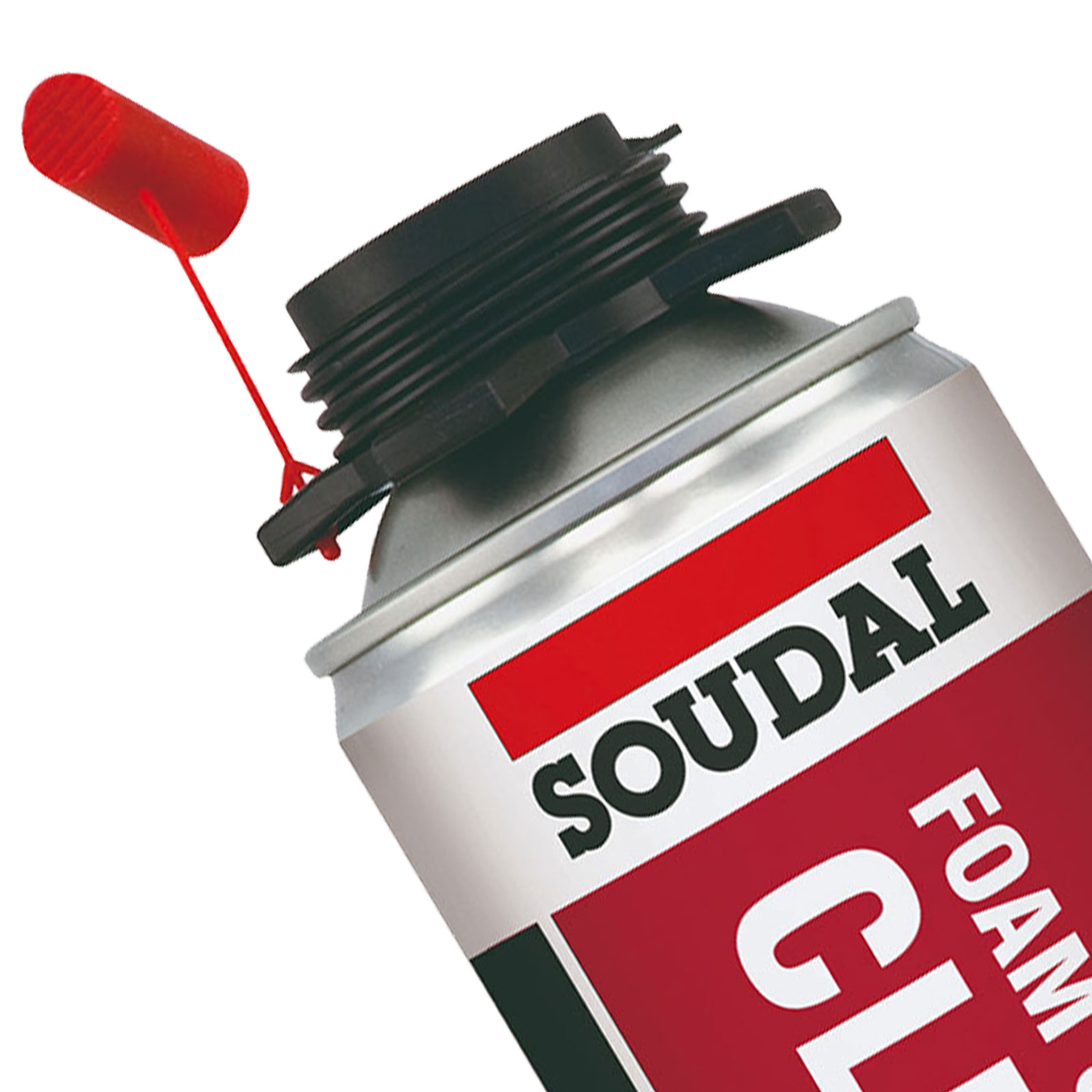 Close-up og Soudal PU Expanding Foam & Gun Cleaner (500ml)